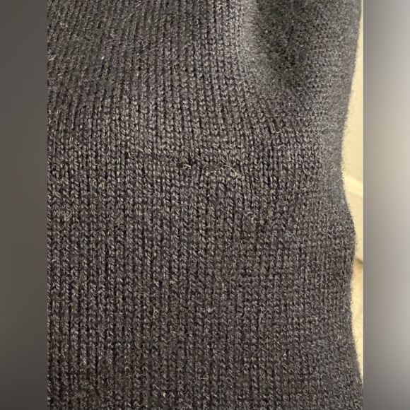 Spiegel Silk/Cashmere Blend Maxi Dress Mock Turtleneck Size Large - Picture 4 of 4